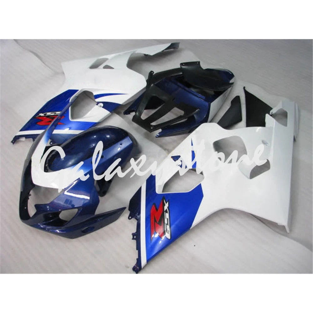 

Fit for Suzuki 2004-2005 GSXR 600 750 Fairing Plastic Injection White Blue