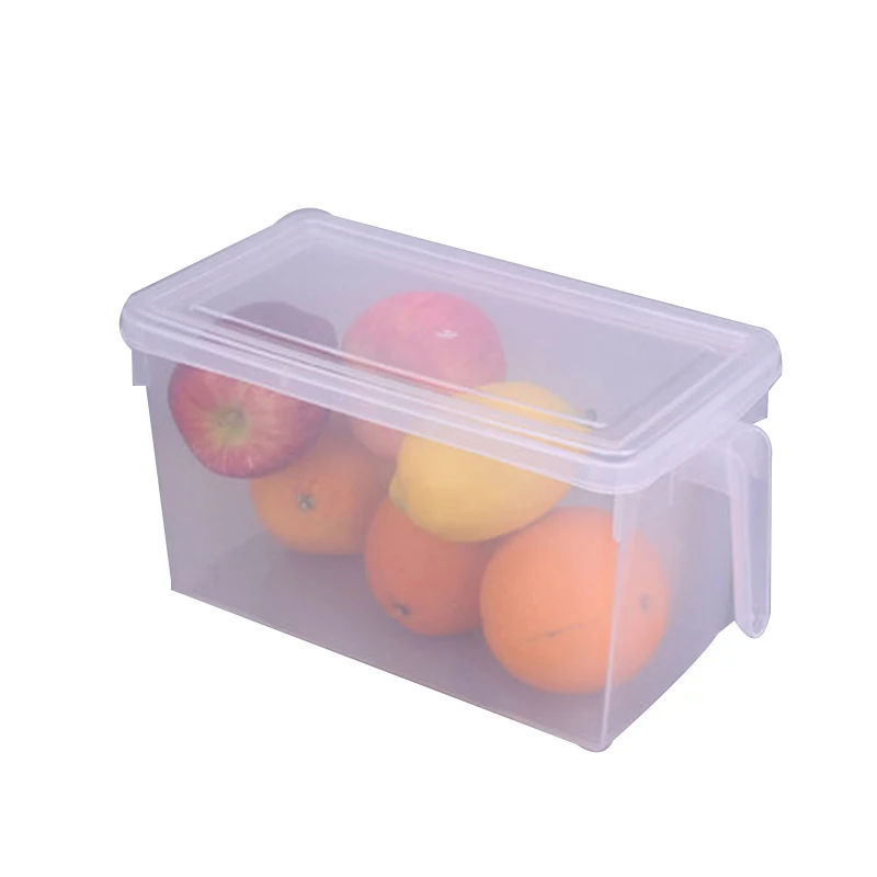 

Refrigerator Storage Box Grains Beans Sealed Organizer Container Transparent For Kitchen Hogard