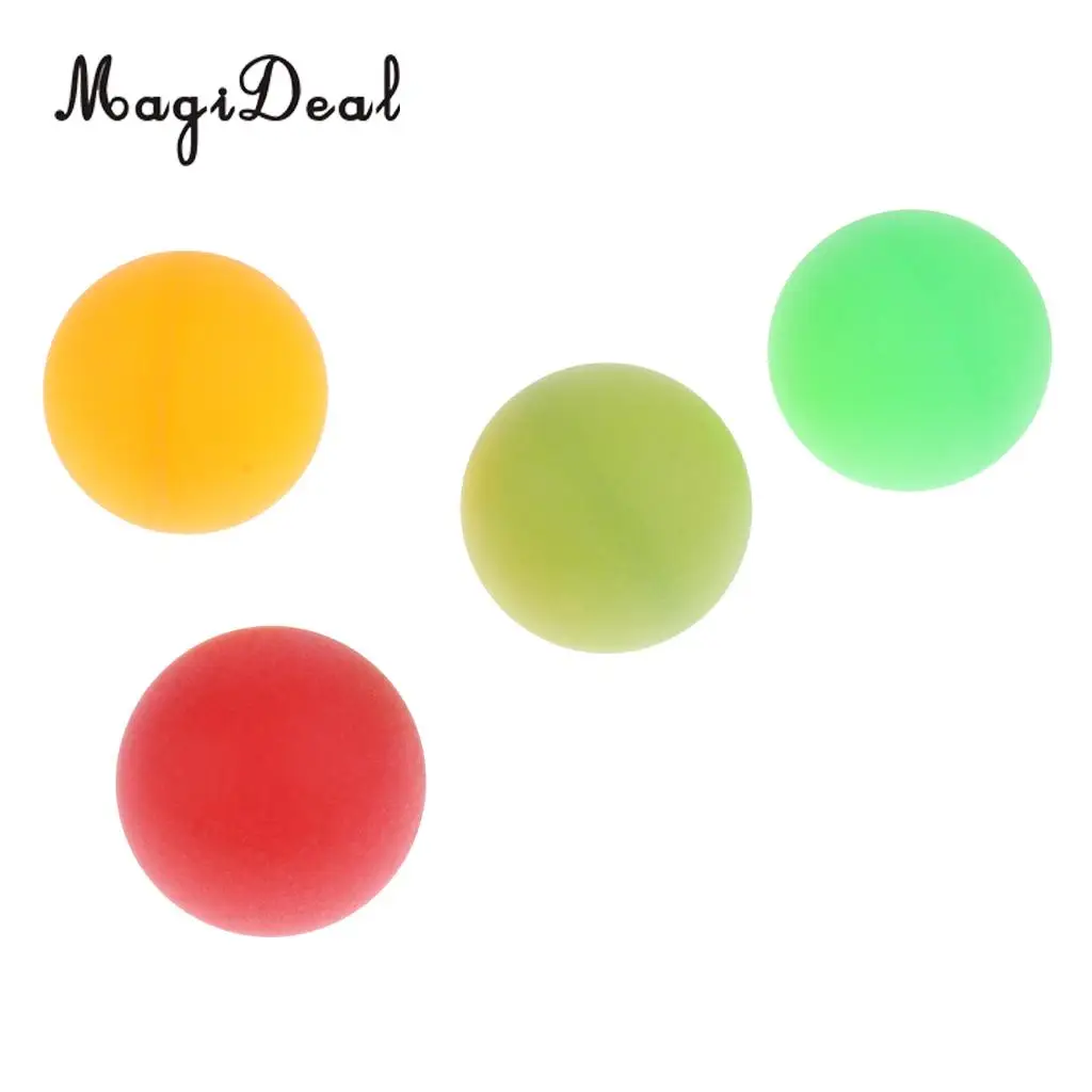 MagiDeal Pack of 100 Ping Pong Table Tennis Balls Beer Pong Colorful Cat Balls Assorted Color Plastic Balls Kids Birthday Gift