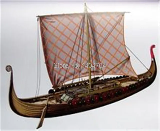 Нидейл модель Северной Европы классический деревянный парусник масштаб 1/50 Viking кораблей сборки модель longship строительный комплект