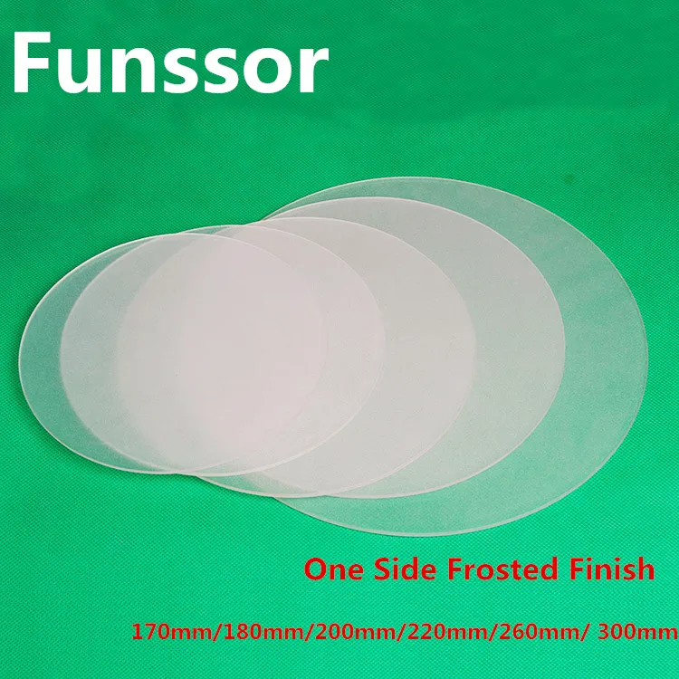 Funssor 3D принтер круглой формы матовое боросиликатное стекло Диаметр пластины 170