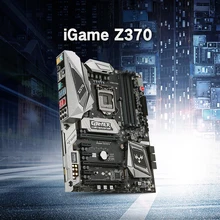 Placa base ATX iGame Vulcan X Z370 LGA 1151 DDR4 SATA 6 Gb/s, 2 M.2, USB 3,0, 2 vías, para juegos
