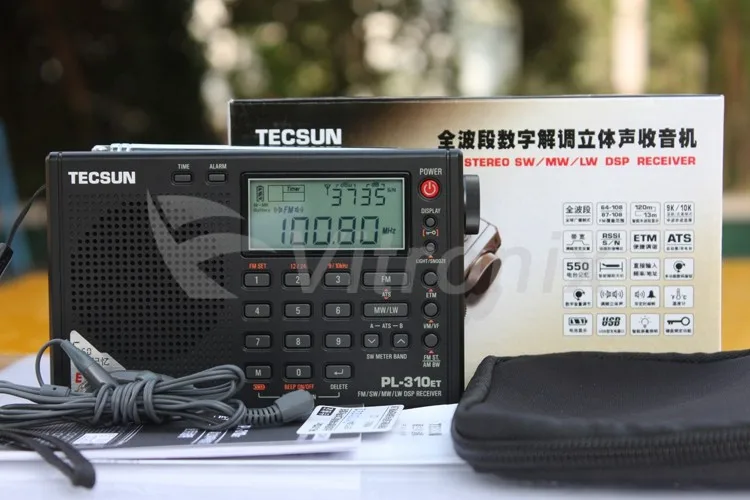 TECSUN PL-310ET цифровое радио PL310ET FM AM MW SW LW DSP радио приемник мировой диапазон радио Цифровая Демодуляция стерео радио