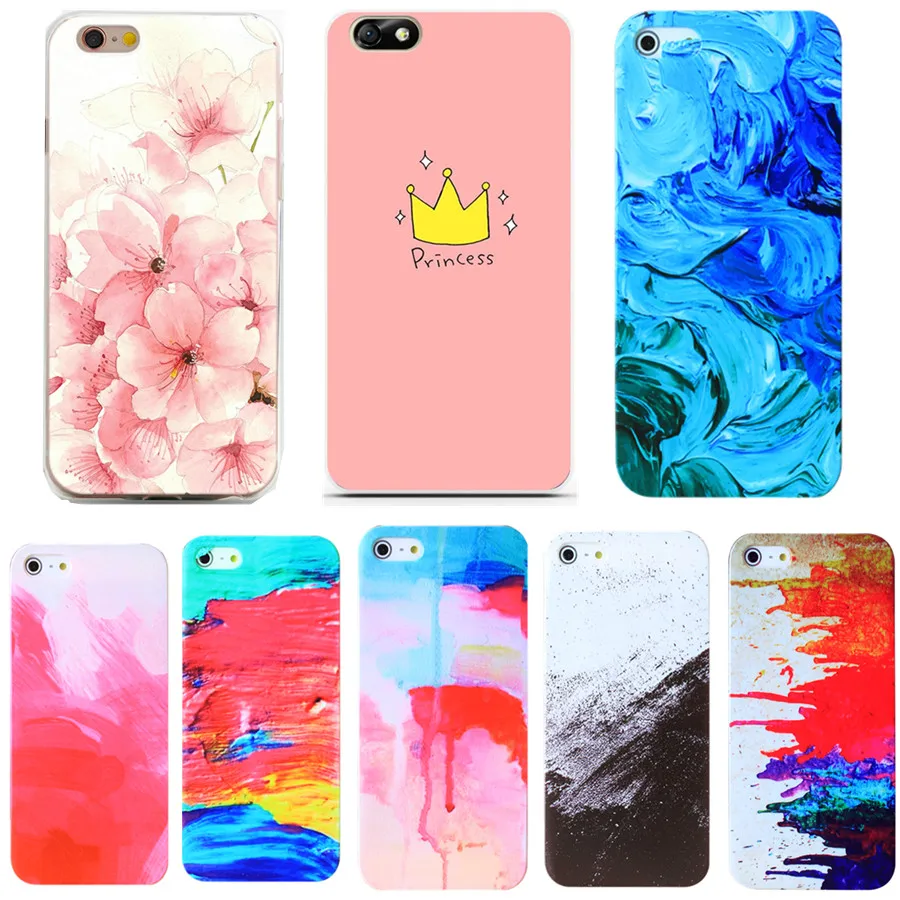 

Colorful Painting TPU Phone Cases For iphone 7 7S Case For Iphone 6 6S 5 5S SE Phone Cover Soft Silicon Phone Cover