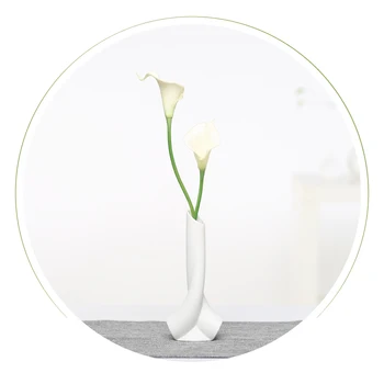 

The flask Vases Ceramic White Tabletop Vase Home Decoration vase Fashion Modern vases