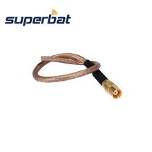 Supetbat разъем MCX женский прямой разъем RF помощью соединительного кабеля RG316 "(15 см) для беспроводной связи