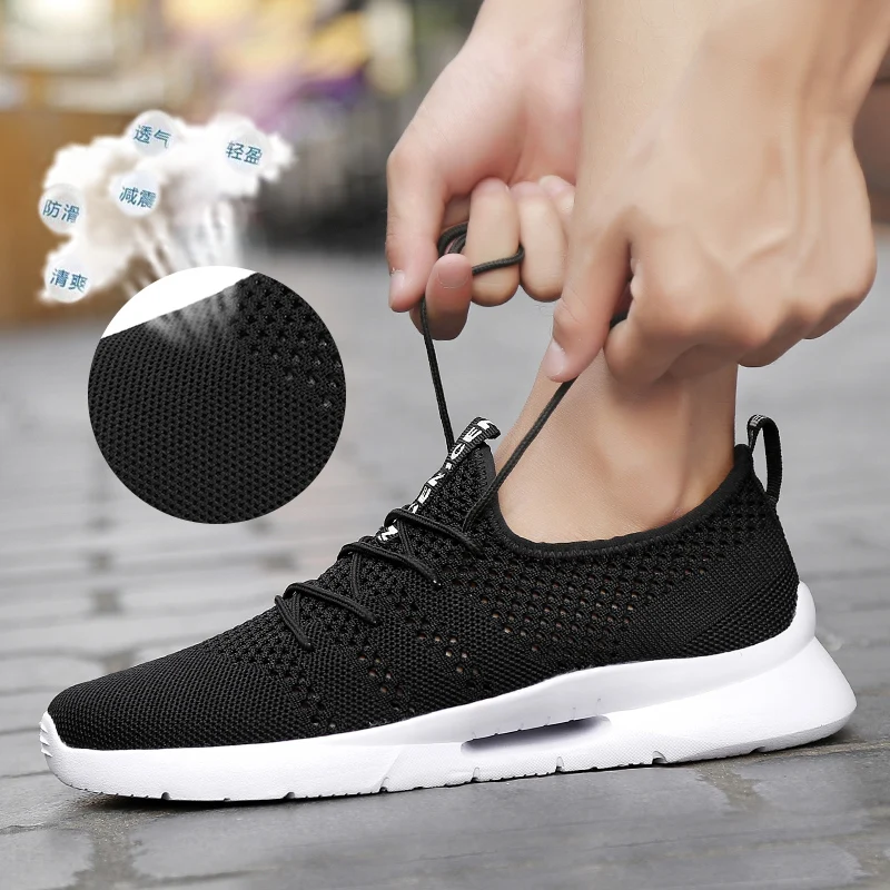 

New Sport Shoes Men Zapatillas Hombre Men Shoes Sneakers Zapatos De Hombre Running Shoes Outdoor Athletic Jogging walking Shoes