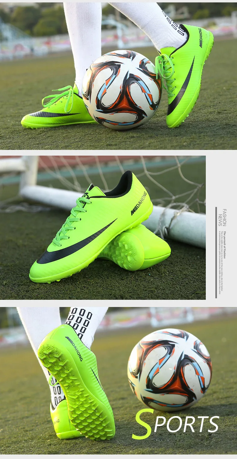 Soccer Shoes for men Kids indoor football Shoes sneakers turf superfly futsal original football boots Comfortable Waterproof (11)