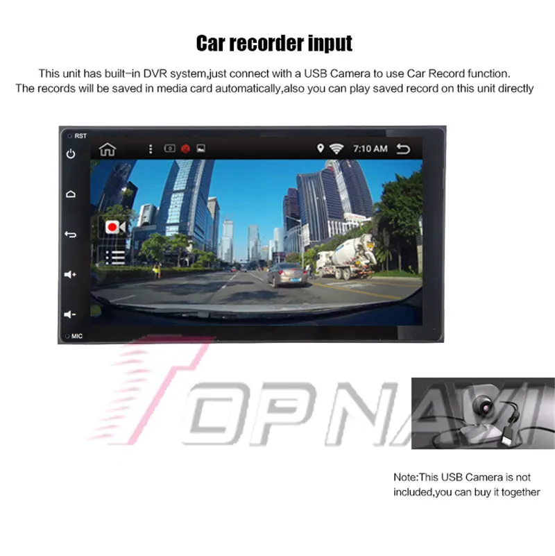 TV Box Android 7.1 Octa Core For Toyota Sienna 2013