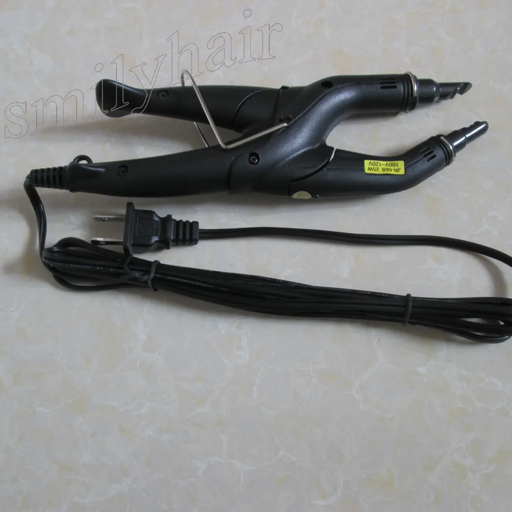 LOOF 1pc Hair Extension Keratin Fusion Iron Heat Hair Connector Iron /Keratin bonding salon machine heat iron wand Loof
