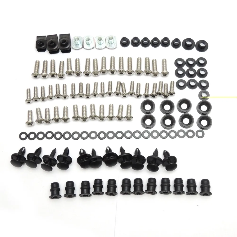 Complete Fairing Bolt nut screw Kit For HONDA CBR600RR CBR 600 RR 2003-2006 2003 2004 2005 2006 fairing bolt screw Accessories