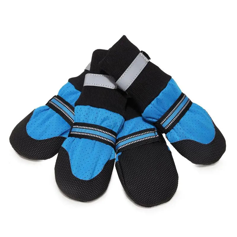 Waterproof Winter Dog Shoes Anti slip Snow Pet Boots Paw Protector Warm
