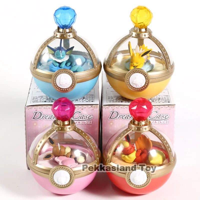 

Dreaming Case Eevee Friends Flareon Vaporeon 4pcs/set figure toy