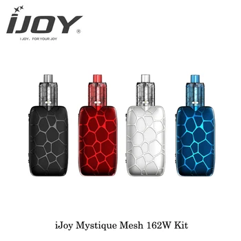 

Electronic Cigarette iJoy Mystique 162W TC Kit Mystique Mesh Tank 2ml/3ml Capacity Powered By Dual 18650 battery Vape Vaporizer
