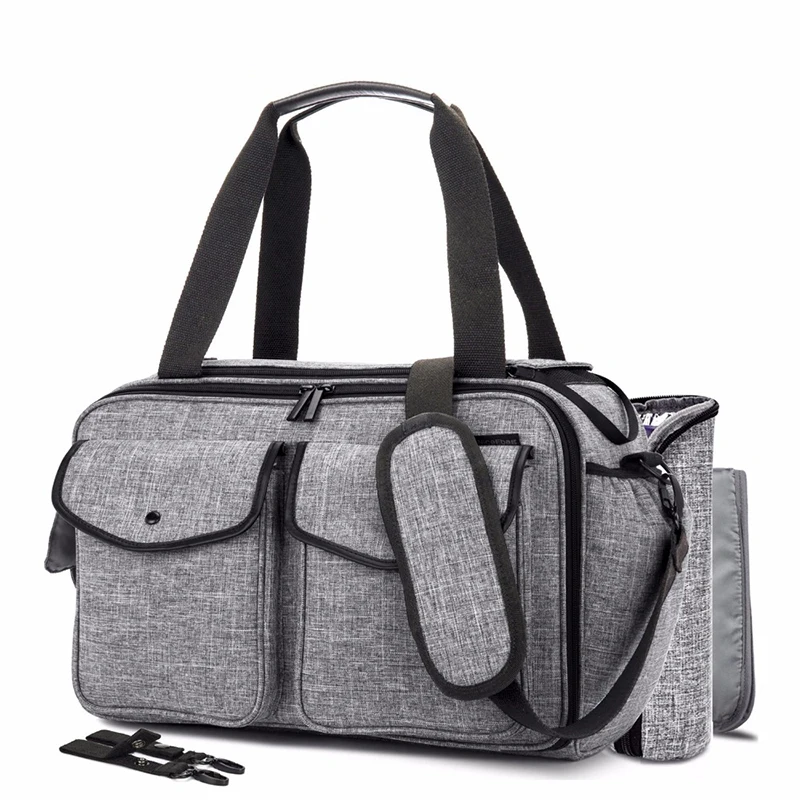 

CoolBell Baby Diaper Bag With Insulated Pockets Nappy Bag Multi-functional Baby Accessories Shoulder Bag Include Changing Pad
