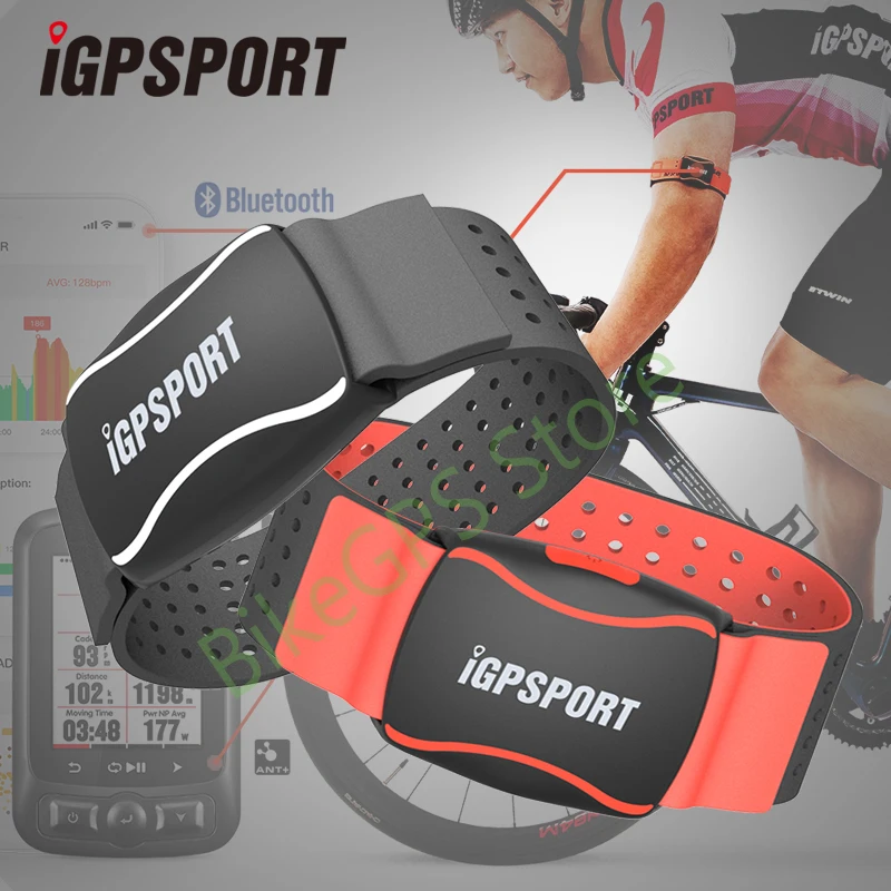 IGPSPORT Arm фотоэлектрический монитор сердечного ритма светодиодный светильник предупреждение HR60 монитор сердечного ритма поддержка велосипедный компьютер и мобильное приложение