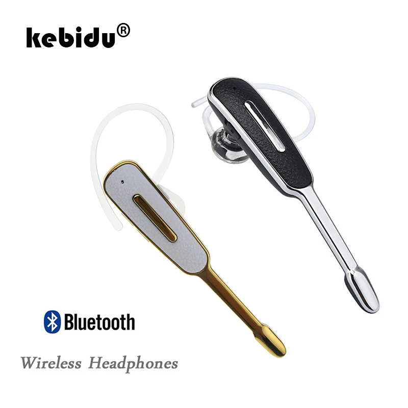 

kebidu Hot Sale Bluetooth Earphone Business Handsfree Auriculares fone de ouvido wireless headset for iphone xiaomi Smart Phone