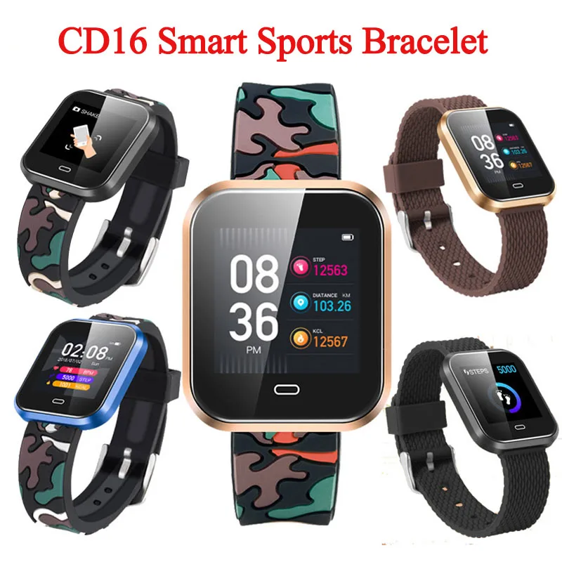 

Interactive Music Smartband Heart Rate Monitor Smart Watch Men Touch Screen Smart Watches for Android IOS Chess Clock Digital