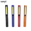 1*COB LED+1*LED Flashlight Work Light Strong Magnetic Rotation Hook Pen Flashlight 2 Modes Mini Light Lamp Torch Camping Working ► Photo 2/6