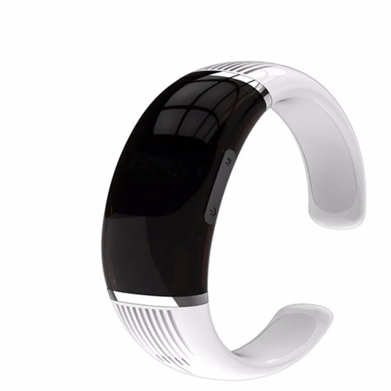 Fashion Wearable OLED Screen Wristband Digital Voice Activated Recorder 8GB Mp3 Recorder Bracelet Recording Support 24 Languages