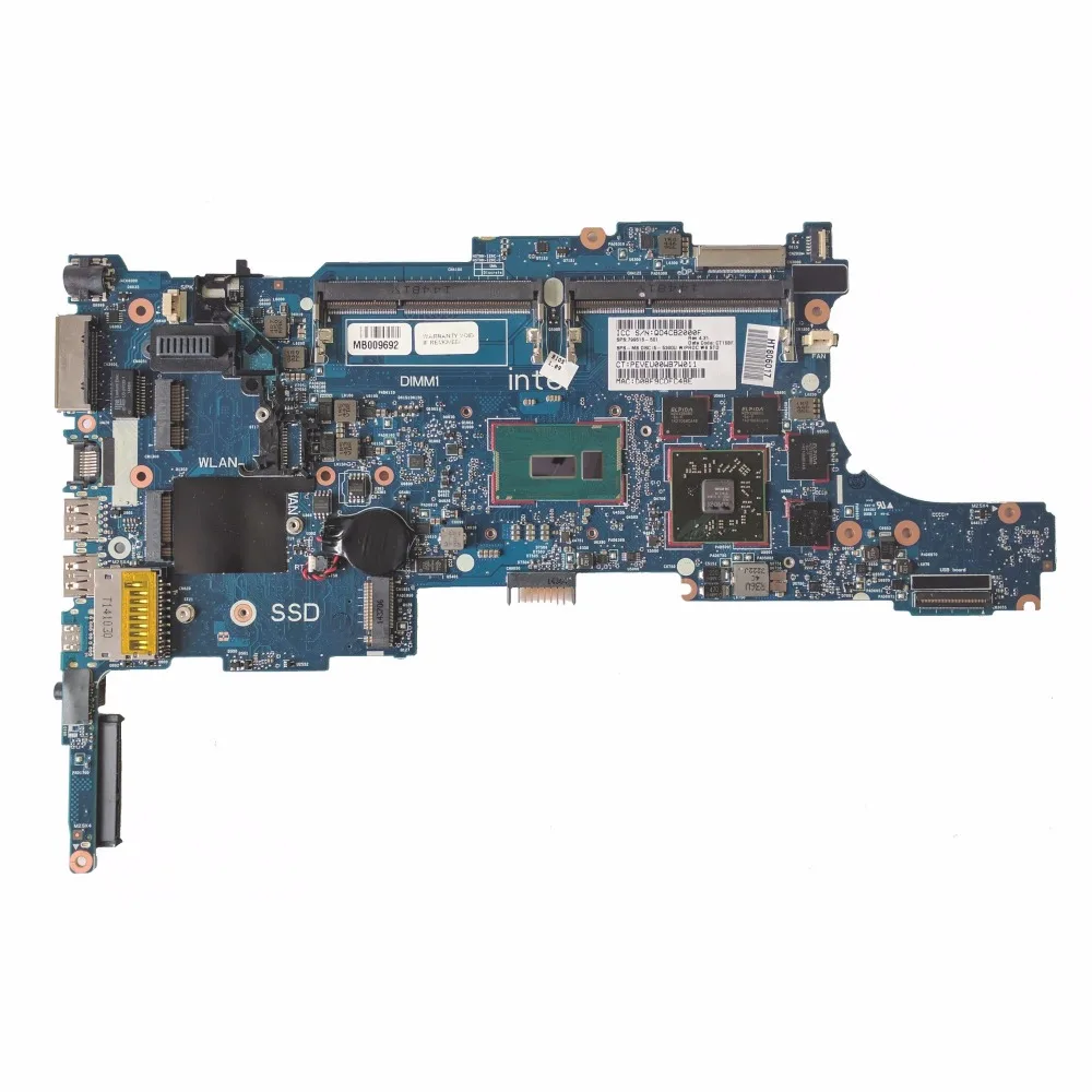 LAOKE для hp EliteBook 840 G2 Материнская плата ноутбука W/I5 5300U Процессор 799516 501 601 6050A2637901 W/R7