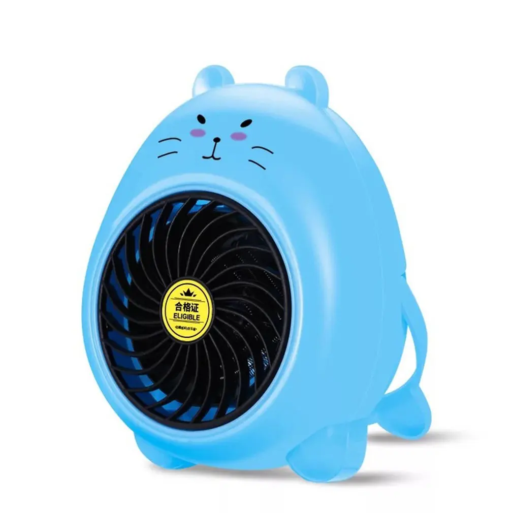 

Mini Table Heater Portable Personal Space Fashion Desktop Fan Heater Cartoon for Home Office Indoor Desk Heater