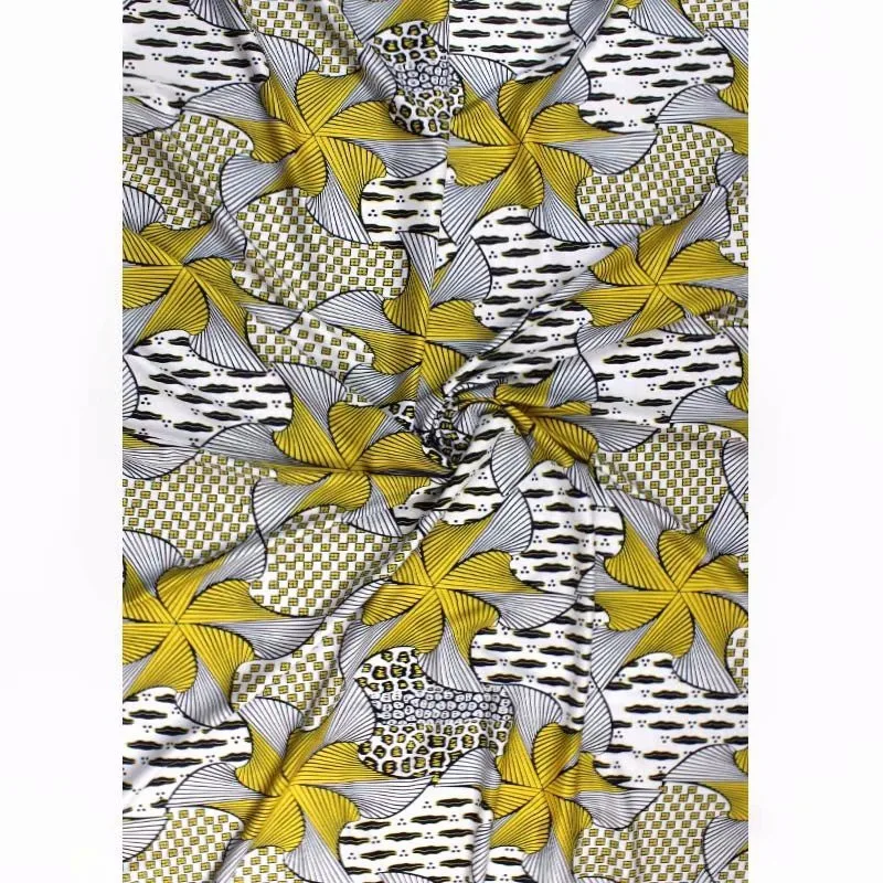 

YBG!High quality african satin silk fabric latest silk fabric soft cloth imitated silk fabrics for women garment 2+4yard! L60512