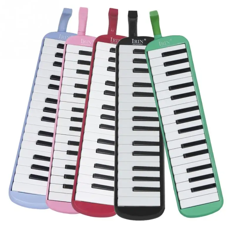 IRIN 32 Piano Keys Melodica with Mouthpiece Shuoulder Strap Carrying
