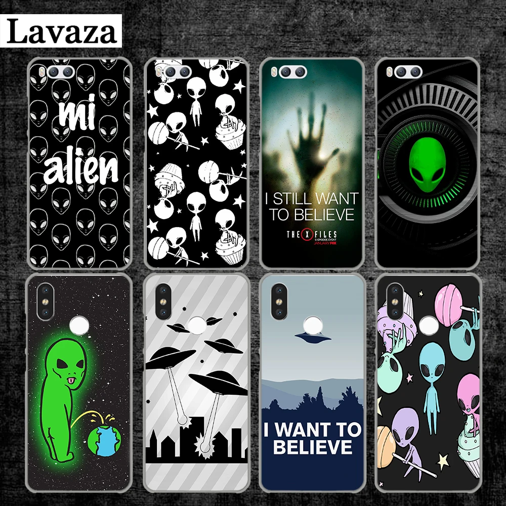

Lavaza Alien Believe UFO ET cute Emoji Hard Case for Xiaomi Redmi 4A 4X 5A S2 5 Plus 6 6A Note 3 4 7 Pro Prime