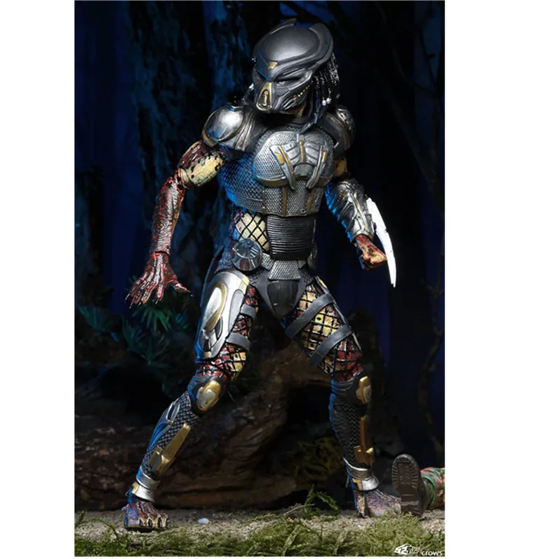 NECA Хищник бронированный убийца конечный беглый Хищник Unmasked фигурка ПВХ фигурка Коллекционная модель игрушки - Цвет: Fugitive no box