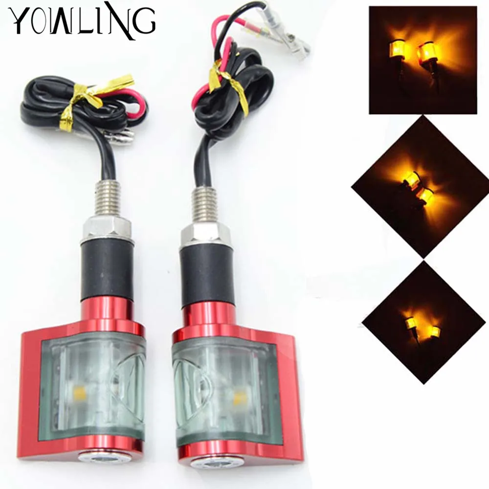 Universal Motorcycle Turn Signal Light Motorbike Headlight For YAMAHA YZF R1 R3 R6 R125 FZ1 FZ6 Fazer XJ6 YZF600 MT-07 MT09 Z800