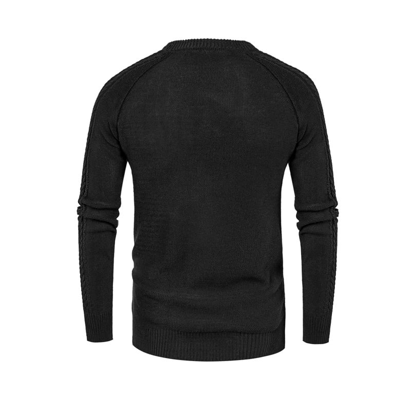 Sweater Men's Wear New Round Collar Pullover Knitted Sweater Mens Pullover Sweaters Men Clothes 2018 Autumn Winter Clothes