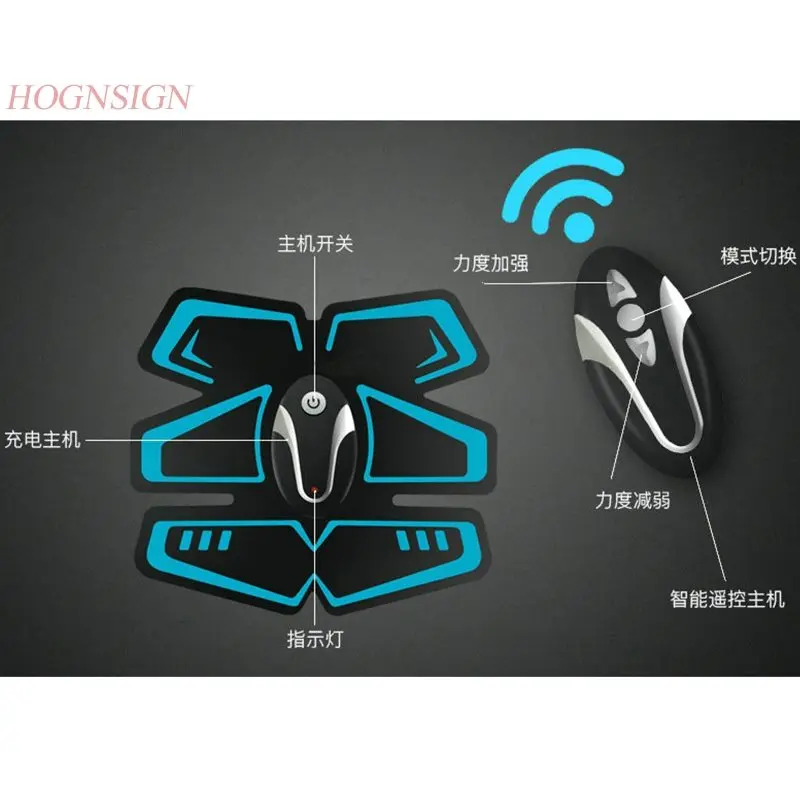Smart Abdominal Muscles Lazy Machine Exercise Fitness Equipment Home Muscle Training Electro Estimulador Muscular Body Slimming