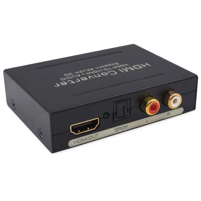 2160P HD 4K x 2K 3D HDMI в аудио видео экстрактор оптический SPDIF удаление HDCP ключевое