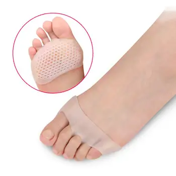 

Metatarsal Pads Ball of Foot Cushions Set Soft Breathable Non-slip Silicone Foot Pads for Pain Relief Bunion Forefoot Cushioning