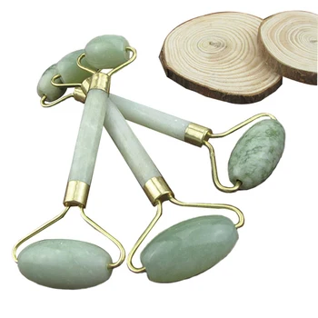 

Facial Massage Roller Double Heads Jade Stone Face Lift Hands Body Skin Relaxation Slimming Beauty Health Care