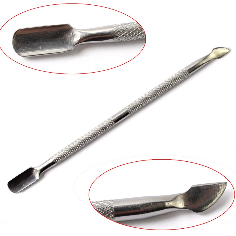 Nail Tools Cuticle Pusher Stainless Steel Clippers Trimmers Spoon
