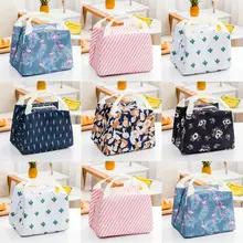 Портативный утепленная Термальность охладитель бенто коробка для обеда, для переноски сумка для пикника для хранения мешков контейнеров Еда сумки для хранения