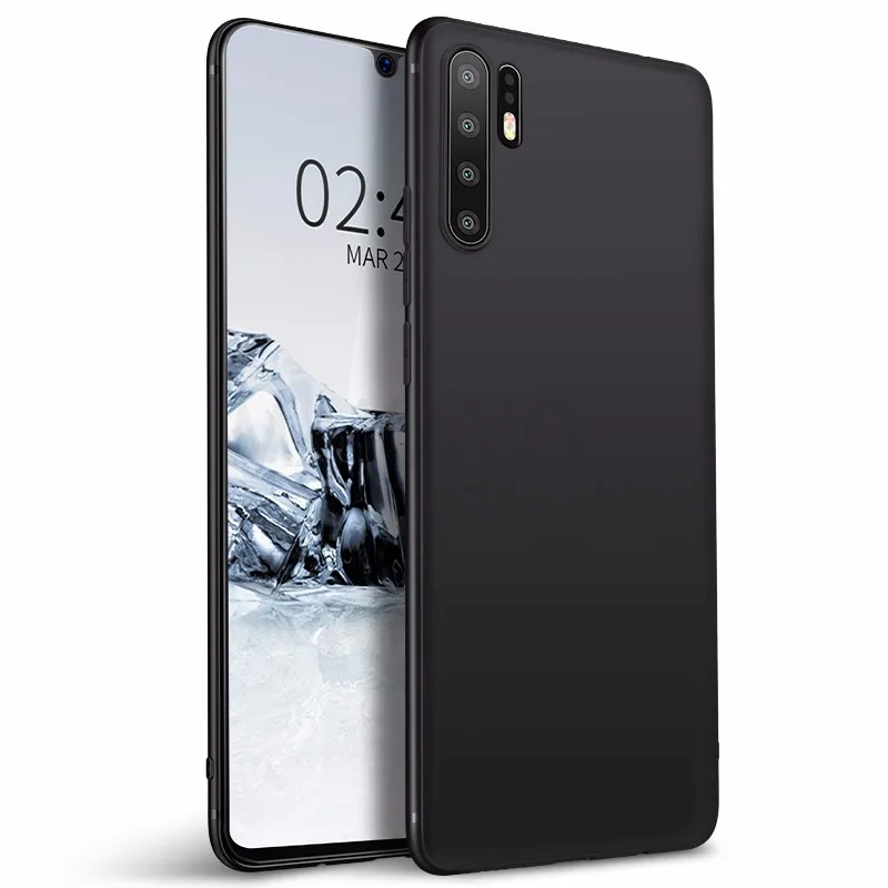 MAKAVO For Huawei P30 Lite Case Slim Matte Soft Cover Cases For Huawei P30 Pro Phone Cases