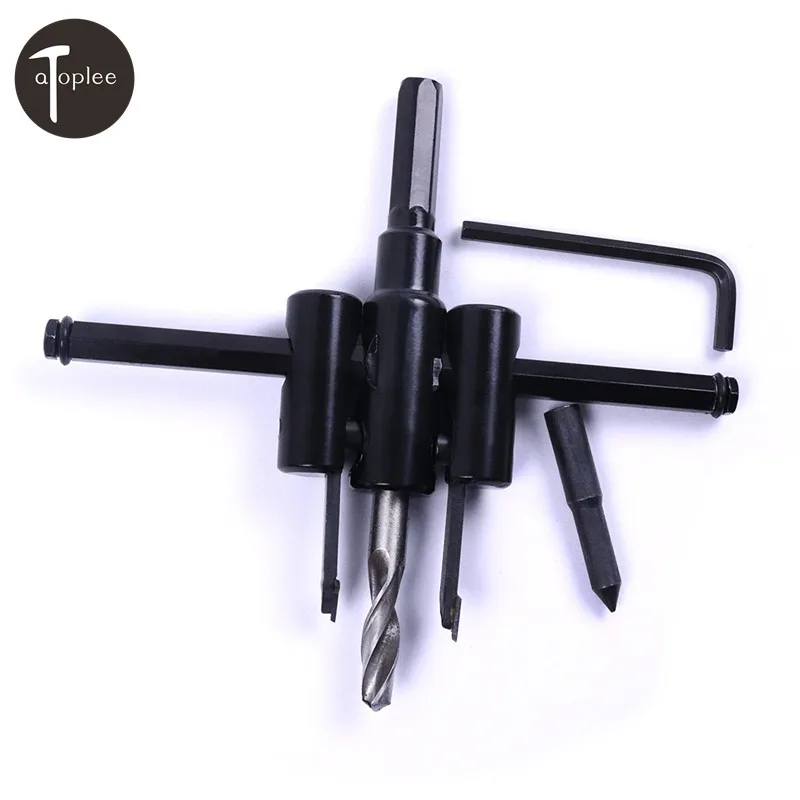 1PC Multifunctional Adjustable Aperture 30mm 120mm Hole Drill For Drilling Plastic Wood DIY