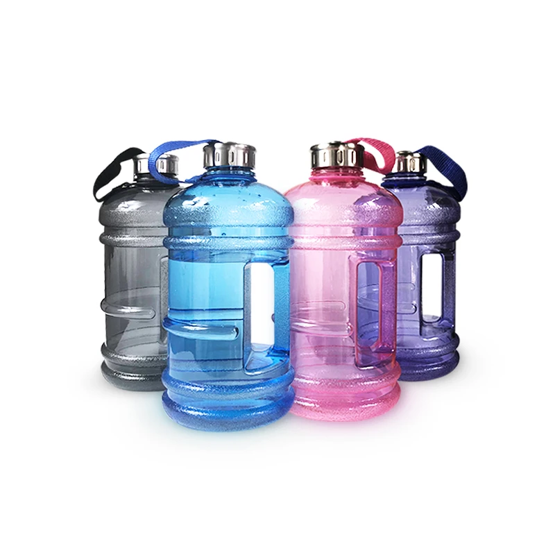 

2.2L Large Capacity Water Bottles Outdoor Sports Gym Half Gallon Fitness Training Camping Running Workout