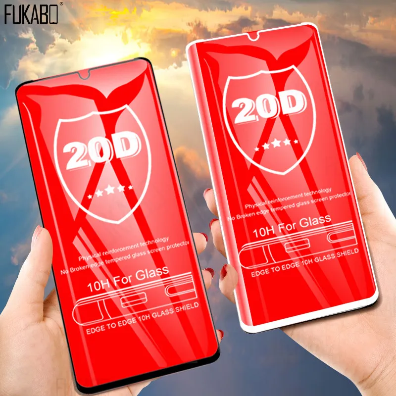 

20D Full Cover Screen Protector Glass On The For Redmi Note 7 5 Pro 6 6A Tempered Glass For Xiaomi mi 9 8 Lite mi A2 A1 6X 5X