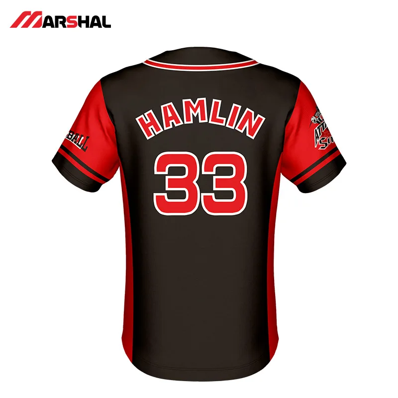 Design Baseball Jersey For Mens Full Sublimated Sportswear Training Shirts Camisa Beisebol Throwback Baseball Jerseys