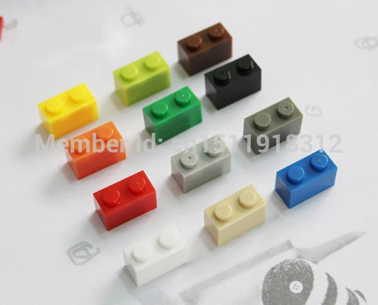 

Kids Toys DIY Plastic Assembly Toys Building Blocks Parts Educational Toys Compatible With Lego Bricks 12 colors 23000pcs/lot