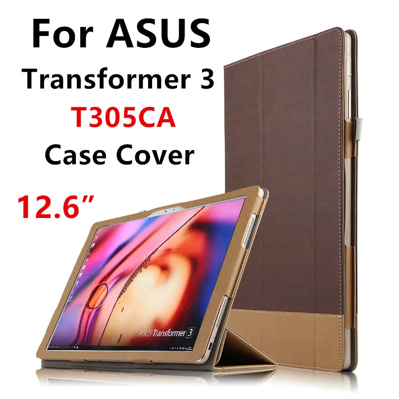 Case For ASUS Transformer 3 T305CA Protective Smart cover Protector Leather Tablet PC T305 UA PU