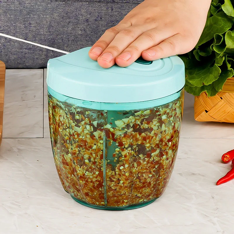 QuickPull мощная мясорубка измельчитель кухонный резак для чеснока ручной кухонная