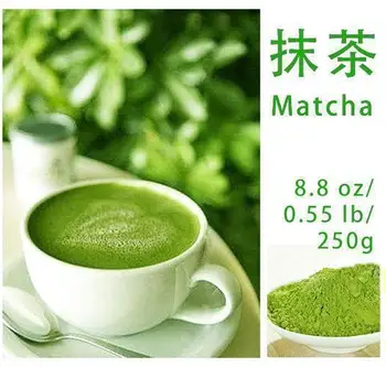 

250g/lot New 100% Pure Organic Natural Healthy Matcha Green Tea Powder