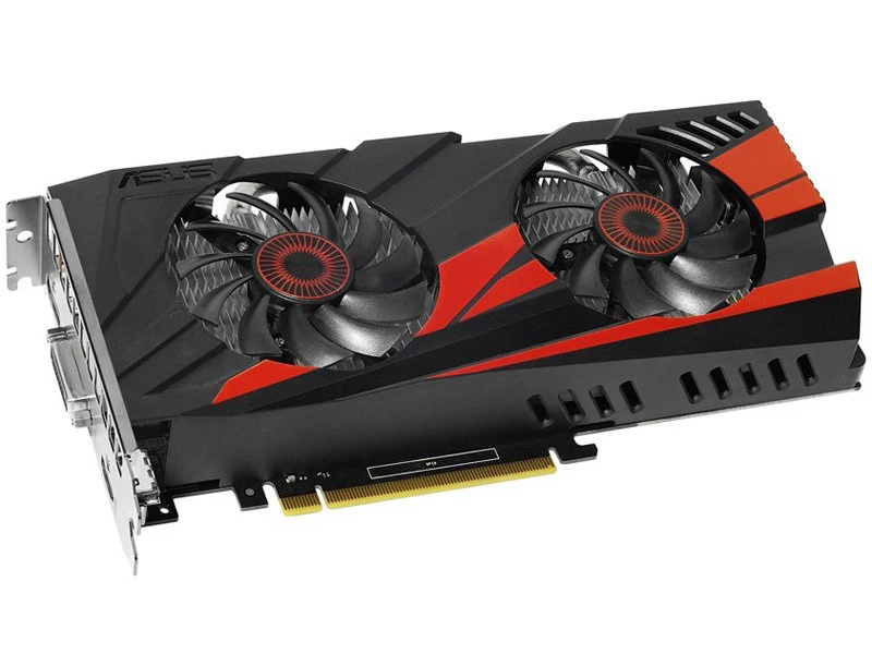 Используется, Видеокарта ASUS GTX960-DC2OC-2GD5 GTX 960 2 Гб 128 бит GDDR5 видеокарты для nVIDIA VGA Geforce Hdmi Dvi игры