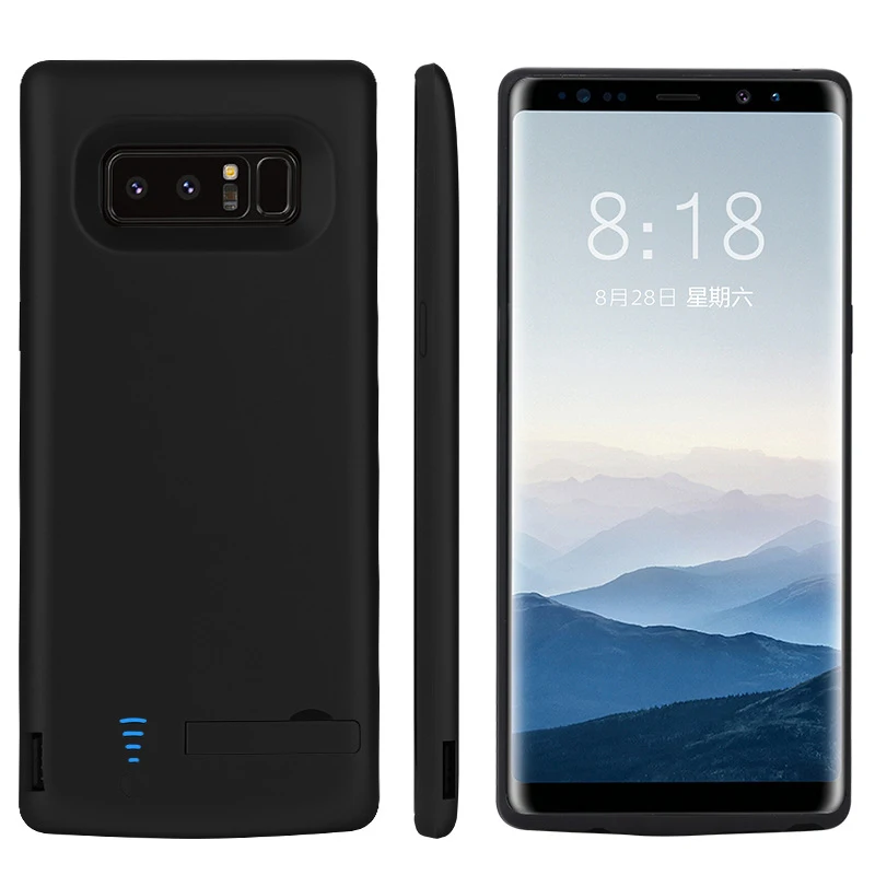 5000mAh Powerbank Battery Charger Case For Samsung Galaxy Note 8 Charging Phone Power bank Cover For Samsung Note 9 battery Case