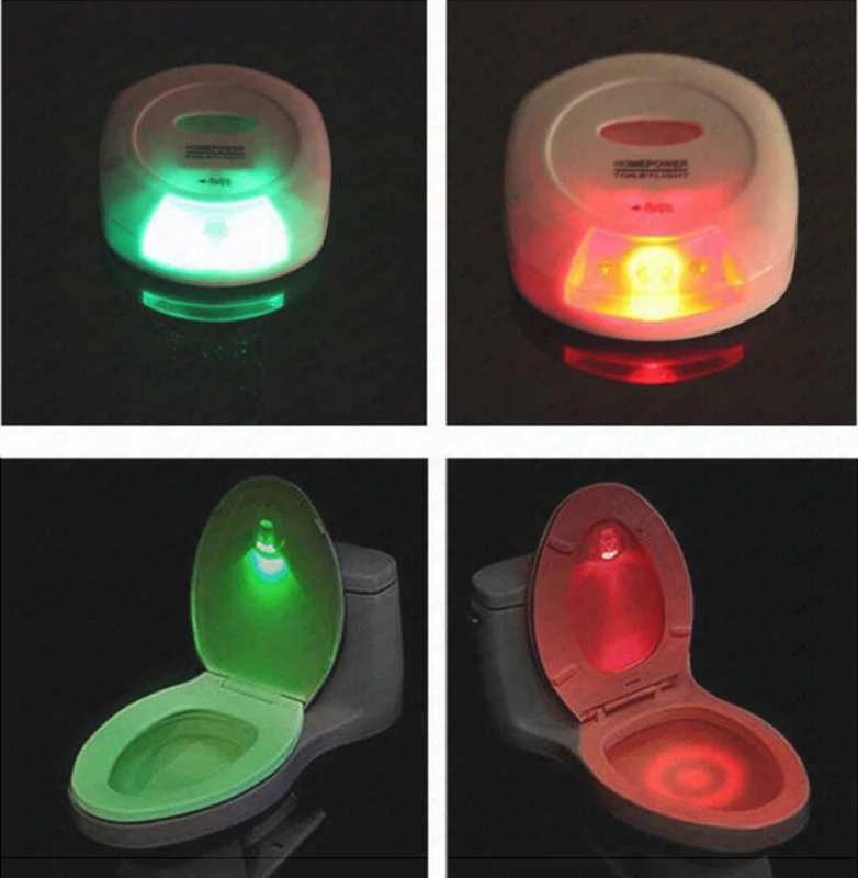 Новые экзотические лампы интеллектуальный датчик тела туалет датчик лампа/ванной светодиодный творческий ночник